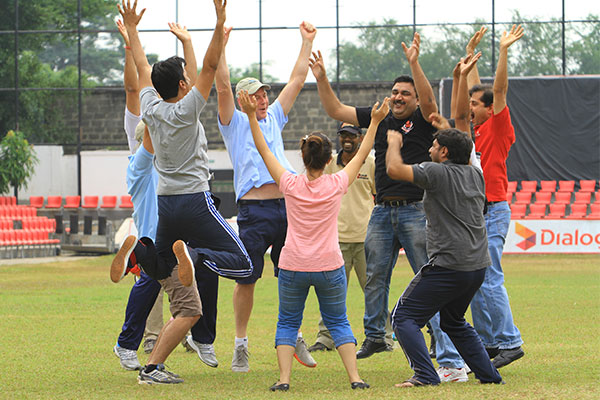 beyond boundaries team building program - BB Energizer Challange